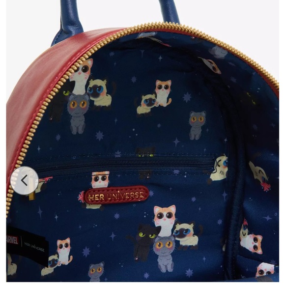 Her Universe Marvel The Marvels
Captain Marvel Mini Backpack main image 13